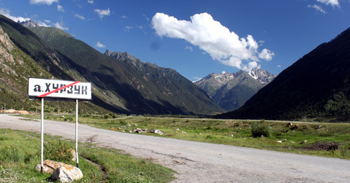 Хурзук. Карачаевский район Карачаево-Черкесия. Фото: Лютый А.В. http://wikimapia.org