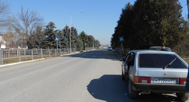 Улица в селении Нижний Черек. Фото Людмилы Маратовой для "Кавказского узла"