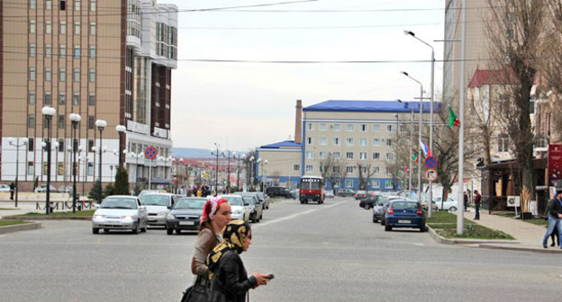 Грозный. Фото Магомеда Магомедова для "Кавказского узла"