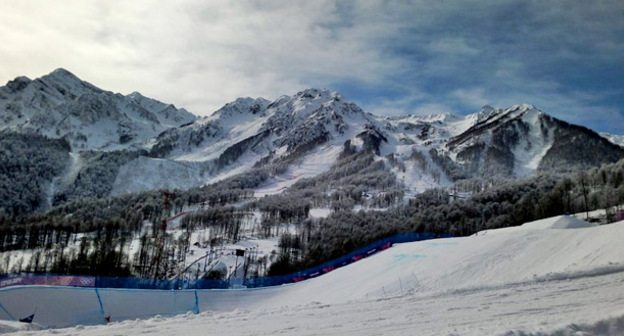 Экстрим-парк Роза Хутор. Краснодарский край. Фото Григория Шведова для "Кавказского узла"