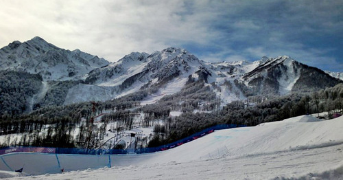 Экстрим-парк Роза Хутор. Краснодарский край. Фото Григория Шведова для "Кавказского узла"