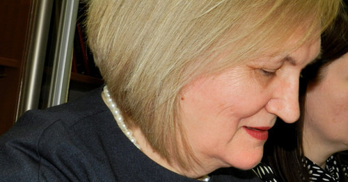 Наталья Лопанцева , директор природного парка «Волго-Ахтубинская пойма». Волгоград, 16 марта 2017 г. Фото Татьяны Филимоновой для "Кавказского узла"