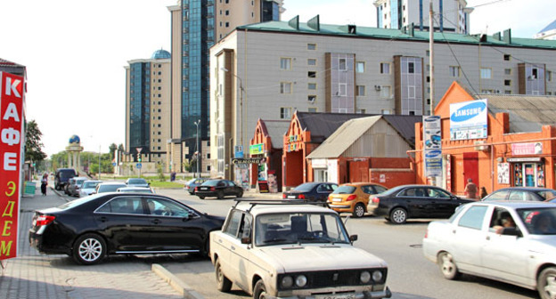 Гудермес. Чечня. Фото Магомеда Магомедова для "Кавказского узла"