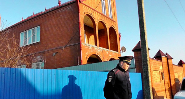 Дом Олега Петрова в станице Казанская. Краснодарский край, 28 марта 2017 г. Фото Анны Грицевич для "Кавказского узла"