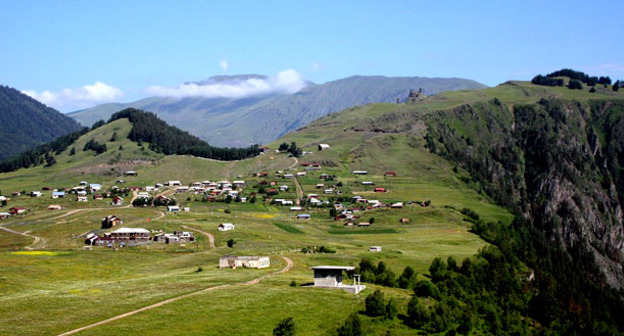 Селение Омало. Тушетия. Фото: I, Alsandro https://ru.wikipedia.org