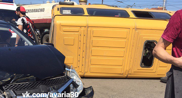  ДТП в Астрахани . Фото https://vk.com/avaria30