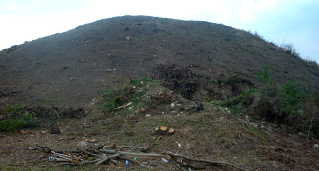 Курган в КБР.  Фото предоставлен Виктором Котляровым 