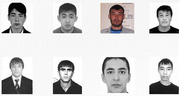 Фотографии подозреваемых в убийстве полицейских в Ленинском районе Астрахани. Фото: пресс-служба УМВД России по Астраханской области