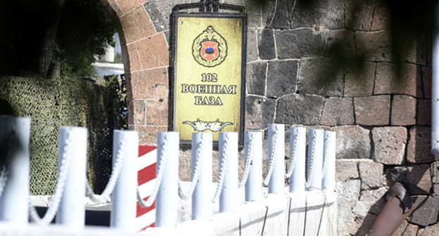 102 российская военная база в Гюмри. Фото: Sputnik/Асатур Есаянц