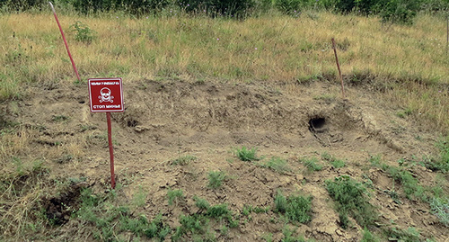 Разминирование Мартакертский район Нагорного Карабаха. Фото Алвард Григорян для "Кавказского узла"