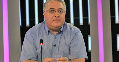 Один из лидеров непарламентской оппозиционной партии "Объединенное демократическое движение" Георгий Ахвледиани. Фото: https://sputnik-georgia.ru/