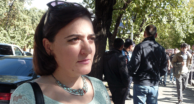 Заруи Меджлумян. Фото Тиграна Петросяна для "Кавказского узла"