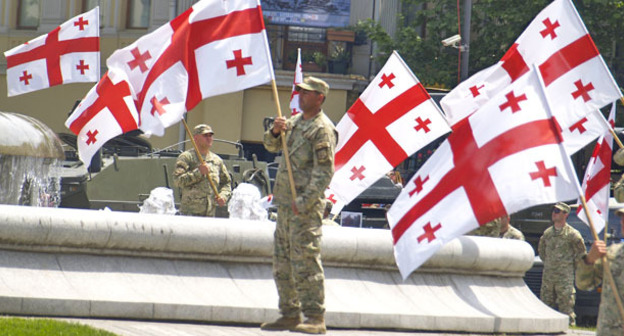 День независимости Грузии. 26 мая 2015 г. Фото Беслана Кмузова для "Кавказского узла"