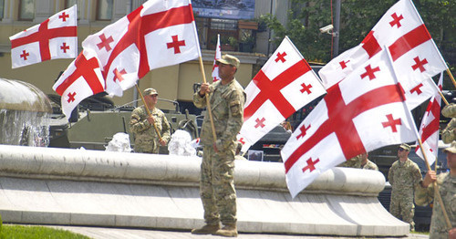 День независимости Грузии. 26 мая 2015 г. Фото Беслана Кмузова для "Кавказского узла"