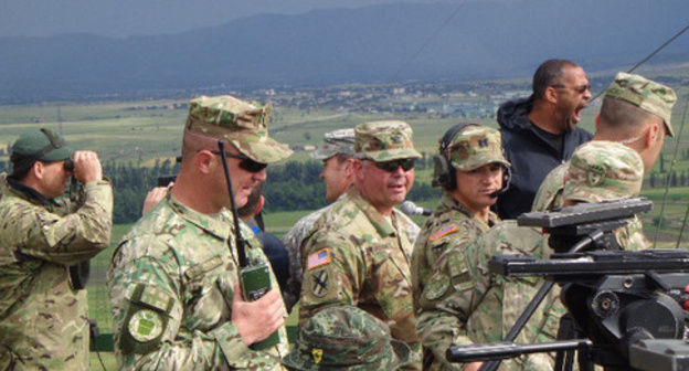 Учения НАТО Noble Partner под Тбилиси. Фото Инны Кукуджановой для "Кавказского узла"