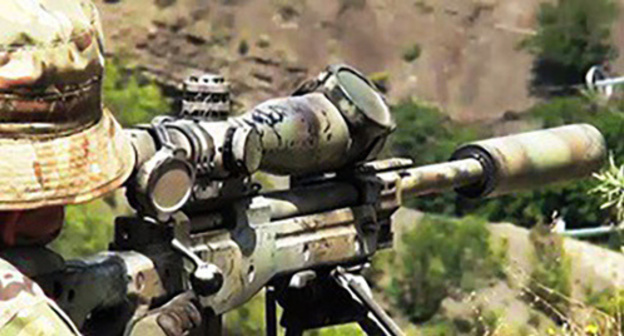 Во время спецоперации в Дагестане. Фото http://www.nac.gov.ru/

