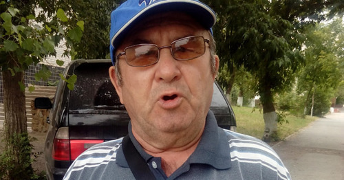 Дольщик Анатолий Этоков. Фото Татьяны Филимоновой для "Кавказского узла"