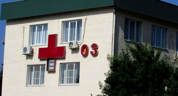 Станция Скорой помощи в Астрахани. Фото Вячеслава Ященко для "Кавказского узла"