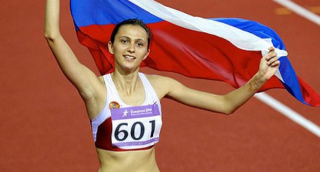 Легкоатлетка Мария Кучина. Фото http://kbrria.ru/sport/mariya-kuchina-vklyuchena-v-sostav-olimpiyskoy-sbornoy-14346