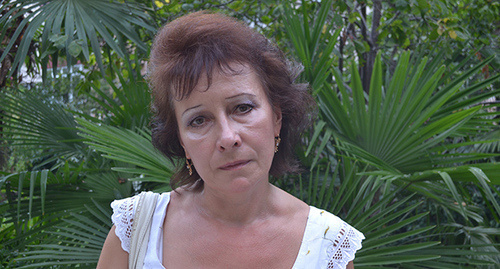 Подсудимая Ирина Снытко. Фото Светланы Кравченко для "Кавказского узла"