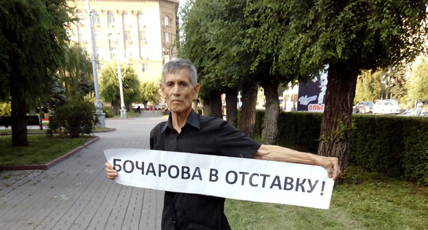 Анатолий Елдыркин. Фото Татьяны Филимоновой для "Кавказского узла"