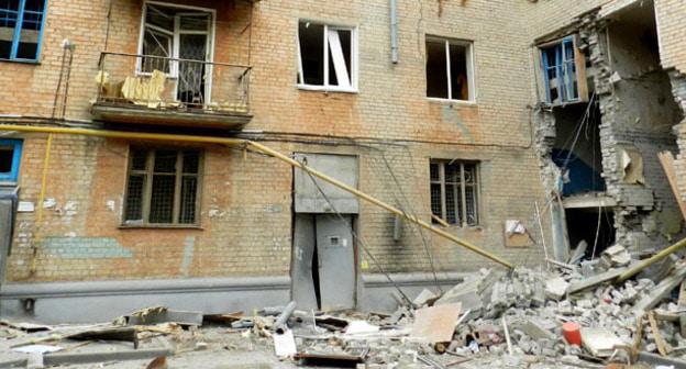 Взрыв четырехэтажки в Волгограде. 16 мая 2017 г. Фото Татьяны Филимоновой для "Кавказского узла"