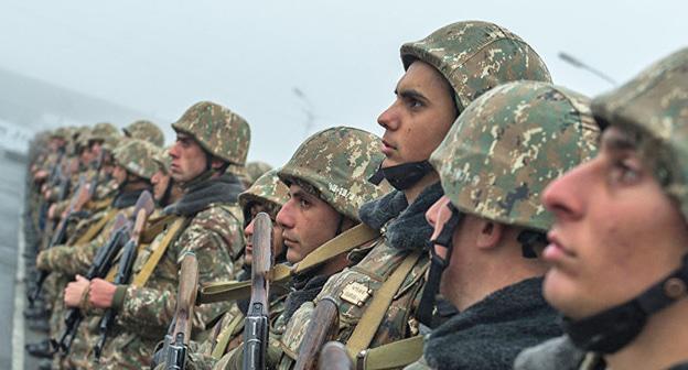 Военнослужащие Армении. Фото © Sputnik/ Asatur Yesayants