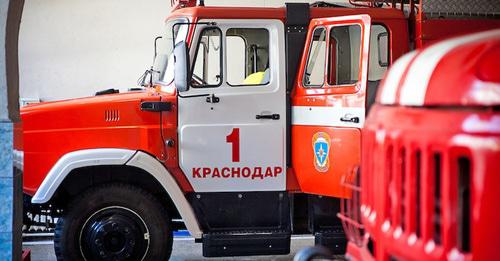 Пожарная машина. Фото: Федор Обмайкин / Югополис Пожарная машина. Фото: Федор Обмайкин / Югополис