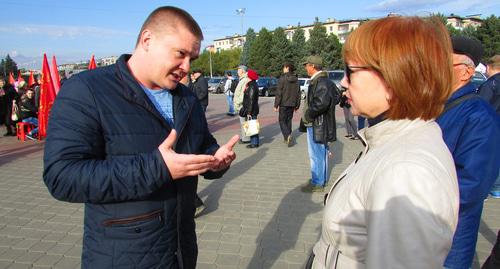 утат волжской городской думы, первый секретарь городского комитета КПРФ Александр Кудрявцев Фото Вячеслава Ященко для "Кавказского узла"