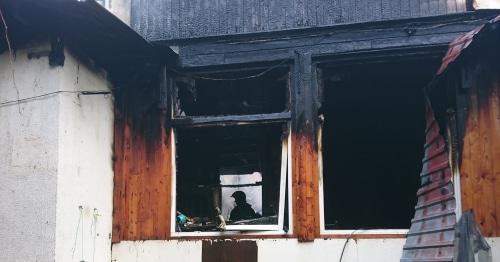 Квартира на Виноградной, 6 после пожара. Фото: Светлана Кравченко для "Кавказского узла". Квартира на Виноградной, 6 после пожара. Фото: Светлана Кравченко для "Кавказского узла".