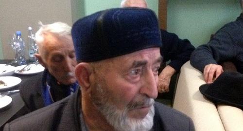 Турок-месхетинец, переживший депортацию, в тбилиси.впервые за 70 лет. Фото Беслана Кмузова для "Кавказского узла" Турок-месхетинец, переживший депортацию, в тбилиси.впервые за 70 лет. Фото Беслана Кмузова для "Кавказского узла"