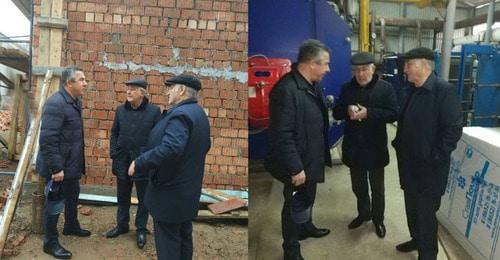 Глава Каспийска Магомед Абдулаев (слева) осмотрел котельную после жалоб жителей города. 4 января 2018 г. Фото: пресс-служба администрации Каспийска http://kaspiysk.org/novosty/glava_kaspiyska_magomed_abdulaev_lichno_osmot Глава Каспийска Магомед Абдулаев (слева) осмотрел котельную после жалоб жителей города. 4 января 2018 г. Фото: пресс-служба администрации Каспийска http://kaspiysk.org/novosty/glava_kaspiyska_magomed_abdulaev_lichno_osmot