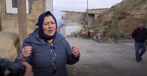 Местная жительница Махур Ахмедова. Фото Азиза Каримова для "Кавказского узла"