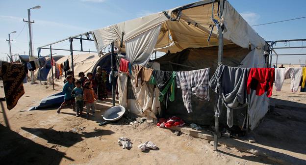 Лагерь беженцев в Ираке. Фото: REUTERS/Khalid al-Mousily