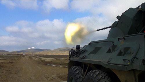 Учения на новой бронетехнике, поставленной Азербайджану из России. Февраль 2018 года. Фото пресс-службы Минобороны Азербайджана. https://mod.gov.az//images/gallery/a20cb907d982f0c5340f13b6830e913f.jpg