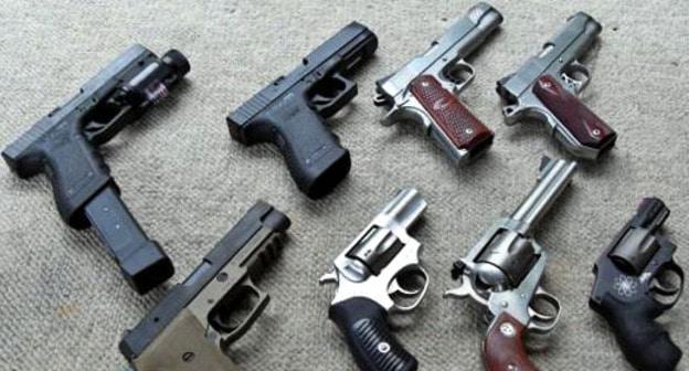 Пистолеты «Glock». Фото: Joshuashearn https://ru.wikipedia.org