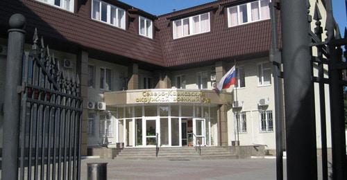 Окружной военный суд в Ростове-на-Дону. Фото Константина Волгина для "Кавказского узла" Окружной военный суд в Ростове-на-Дону. Фото Константина Волгина для "Кавказского узла"