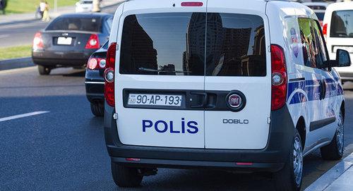 Автомобиль полиции в Азербайджане. Фото © Sputnik / Murad Orujovhttps://ru.sputnik.az/incidents/20180428/415087934/baku-zaderzhany-vooruzhennye-lica.html