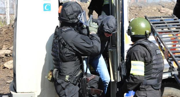 Спецоперация. Фото: Пресс-служба Национального антитеррористического комитете http://nac.gov.ru