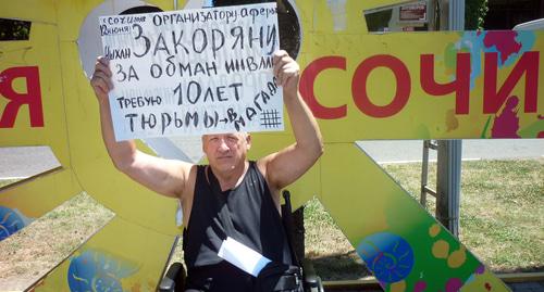 Игорь Дубровин. Фото Светланы Кравченко для "Кавказского узла". Игорь Дубровин. Фото Светланы Кравченко для "Кавказского узла".