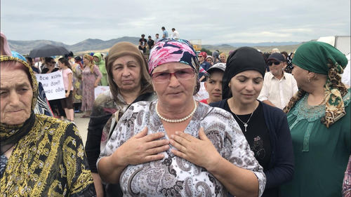 Аминат Шуайбова – жительница села Новая Шангода-Шитлиб. Фото Патимат Махмудовой для "Кавказского узла" Аминат Шуайбова – жительница села Новая Шангода-Шитлиб. Фото Патимат Махмудовой для "Кавказского узла"