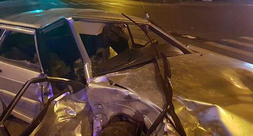 Следствие аварии вечером 5 сентября в Ставрополе. Фото: пресс-служба УГИБДД
Следствие аварии вечером 5 сентября в Ставрополе. Фото: пресс-служба УГИБДД