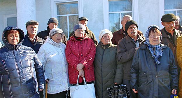 Участники пикета в Гуково. Ноябрь 2018 года. Фото Вячеслава Прудникова для "Кавказского узла"