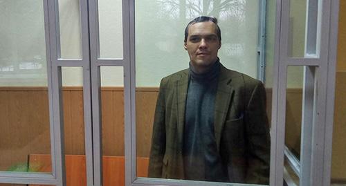 Александр Аверин в зале суда. Фото Константина Волгина для "Кавказского узла" Александр Аверин в зале суда. Фото Константина Волгина для "Кавказского узла"