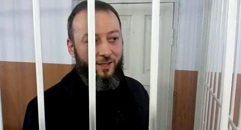 Магомед Хазбиев в суде, 30 января 2018 года. Фото Умара Йовлоя для "Кавказского узла"