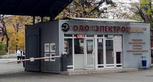 Проходная завода "Электроцинк". Фото Эммы Марзоевой для "Кавказского узла" Проходная завода "Электроцинк". Фото Эммы Марзоевой для "Кавказского узла"