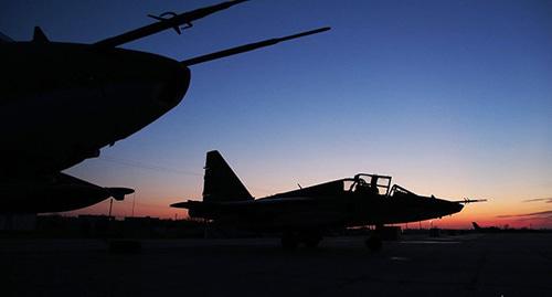 Военный аэродром. Фото: Пресс-служба Министерства обороны РФ