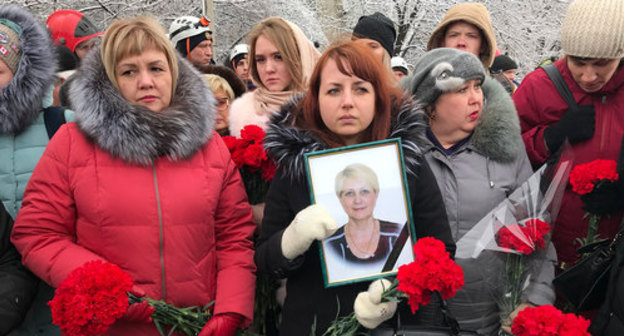 Похороны погибших во время взрыв в г. Шахты. Фото Вячеслава Прудникова для "Кавказского узла"
