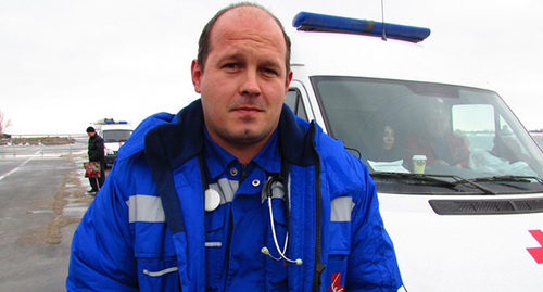 Врач Николай Тарнов. Волгоград, 19 января 2019 г. Фото Вячеслава Ященко для "Кавказского узла"