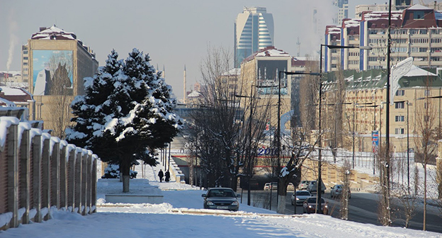 Грозный. Чечня. Фото Магомеда Магомедова для "Кавказского узла"